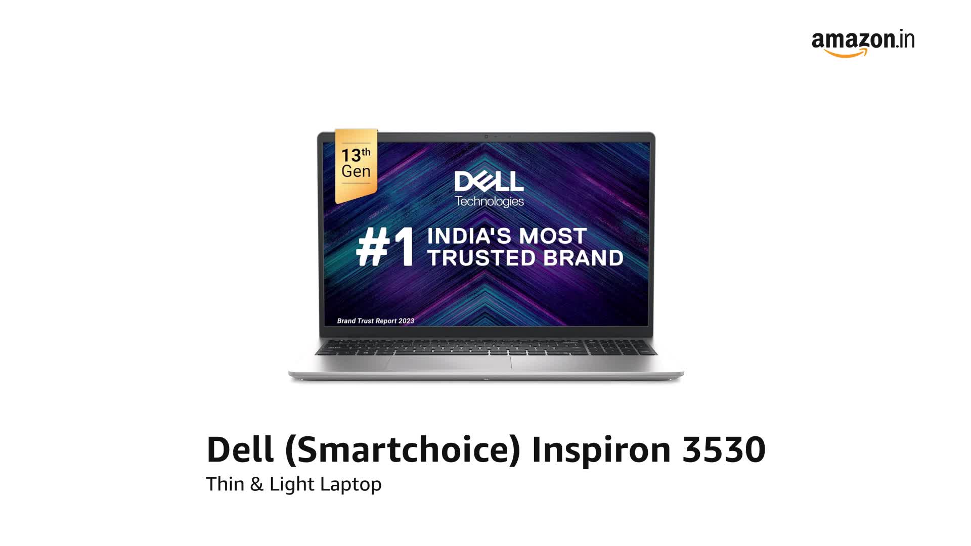 Dell 15 Smart Choice (Previously Inspiron), 13th Gen Intel Core i5